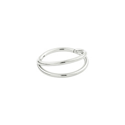 Jewellery: Double Ring Hinged Segment (Titanium)