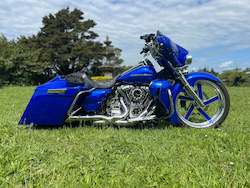 Custom Harley Bagger