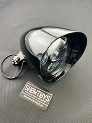 Motor vehicle part dealing - new: 6â Billet LED Headlight Suit Harley Davidson