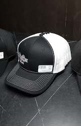 MTC Black/White Flex Fit Mesh Hat