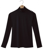 Womenswear: Silkbody Silkspun Women's Buttoned Polo Neck Silkbody