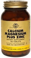 Health supplement: Solgar Calcium Magnesium Plus Zinc