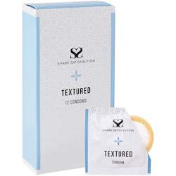 Share Satisfaction Textured Condoms 12 Pack
