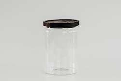 Kitchenware: Luxe Noir Glass 3500ml Flat Bottom