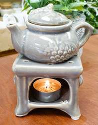Teapot tealight burner