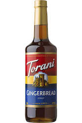 Torani Syrups: Torani Syrup Gingerbread 750ml
