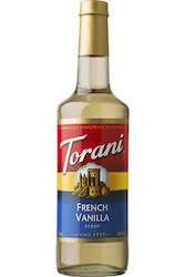 Torani Syrups: Torani Syrup French Vanilla 750ml