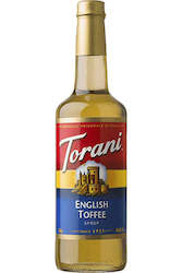 Torani Syrups: Torani Syrup English Toffee 750ml