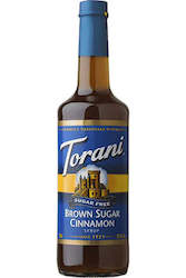 Torani Sugar Free Syrups: Torani Sugar Free Brown Sugar Cinnamon Syrup 750ml