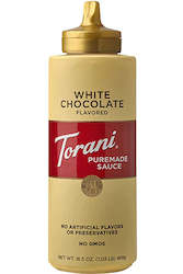 Torani Sauce White Chocolate 480ml
