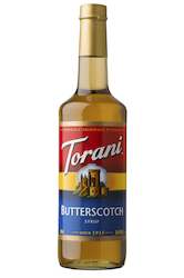 Torani Syrup Butterscotch 750ml