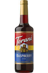 Torani Syrup Raspberry 750ml