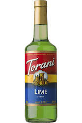 Torani Syrups: Torani Syrup Lime 750ml
