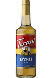 Torani Syrups: Torani Syrup Lychee 750ml