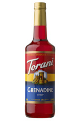 Torani Syrups: Torani Syrup Grenadine 750ml