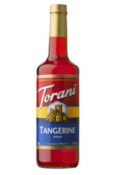 Torani Syrups: Torani Syrup Tangerine 750ml