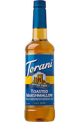 Torani Sugar Free Syrups: Sugar Free Toasted Marshmallow Syrup 750ml