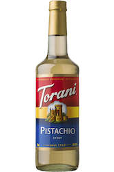 Torani Syrups: Torani Pistachio Syrup 750ml