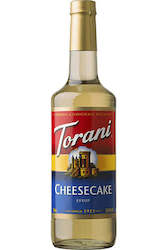 Torani Syrups: Torani Cheesecake Syrup 750ml