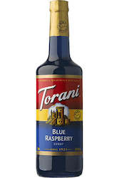 Torani Syrups: Torani Blue Raspberry Syrup 750ml