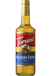 Torani Syrups: Torani Passion Fruit Syrup 750ml