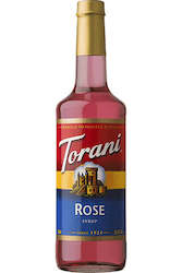 Torani Syrups: Torani Rose Syrup 750ml