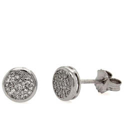 Jewellery: 9ct Diamond Stud Earing HKJEF9979W9D