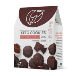 Bakery retailing (without on-site baking): Dark Chocolate Keto Cookies 120g