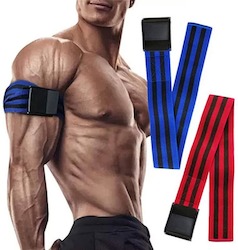 Frontpage: Occlusion Bands Fitness Gym weight lifting BFR Bands (1pair)