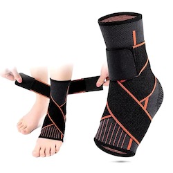 Frontpage: Compression Ankle brace non-slip (Pair)