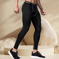 Accessories: Men's Compression Pants Base Layer Cool Dry Tights Active Sports Leggings