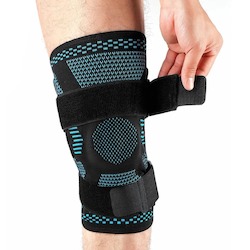 Frontpage: Compression Knee brace with extra support