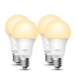 TP-Link Tapo L510B LED Smart Light Bulbs (4 Pack) - WiFi, E27 (Screw Connection)