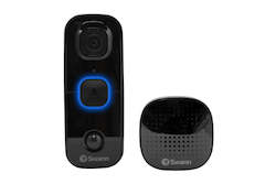 Doorbells: Swann Buddy Video Doorbell & Chime Kit - 1080p, 32GB Memory