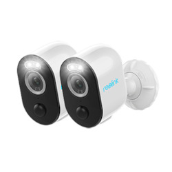 Diy Security Cameras: Reolink Argus 3 Pro (2 Pack) - 4MP, WIFI, Battery, Spotlight