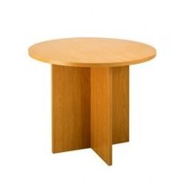Furniture wholesaling - office: Ergoplan Meeting Table 900mmR - ERGOPLAN OFFICE