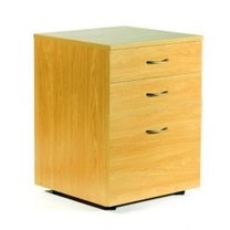 Furniture wholesaling - office: Ergoplan Std 2 Drawer and File Mobile Pedestal - ERGOPLAN OFFICE