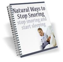 eReport: Natural Ways to Stop Snoring