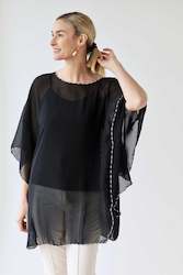 Tops: Stitched Trim Tunic Top