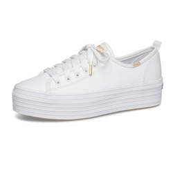 Shoe: KEDS TRIPLE UP WHITE