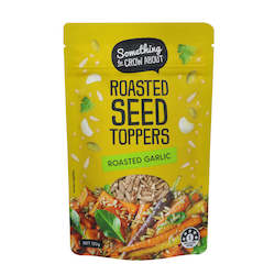 Roasted Seed Toppers: Roasted Seed Toppers Garlic 120g (Case of 15x Units)