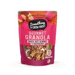 Retail Breakfast Range: Brazil Nut, Almond & Raspberry Gourmet Granola 400g