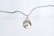 Water Drop Charm with Gemstone - Sterling Silver