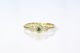 Aura Ring - 14ct Yellow Gold with Green Sapphire and Diamonds