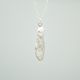Sycamore Seed Necklace - Small Straight  - Sterling Silver
