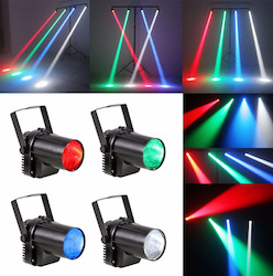Theatre lighting: LED Pinspot Single Colour RED 3w ACL810B
