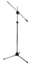 Mic Stand 2 Way Silver