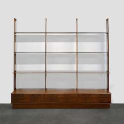 Frontpage: German Rosewood Shelving Wall Unit