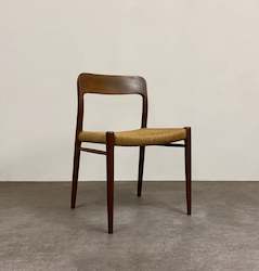 Seating: Niels Moller Model #75 Chair