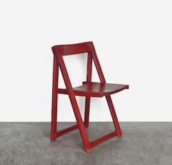 Seating: Folding Chair by Aldo Jacober for Bazzani Italy